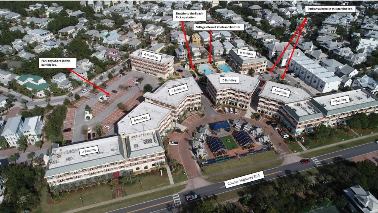 30A Villages Of South Walton B190 - Free Bicycles - Private Beach Access Seacrest Exterior foto